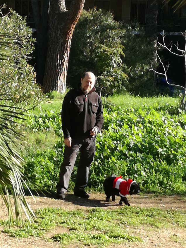 A spasso con Babbo Omar