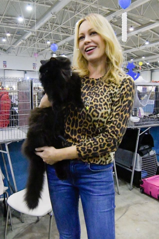 Omar e Anna Falchi al Supercat Show