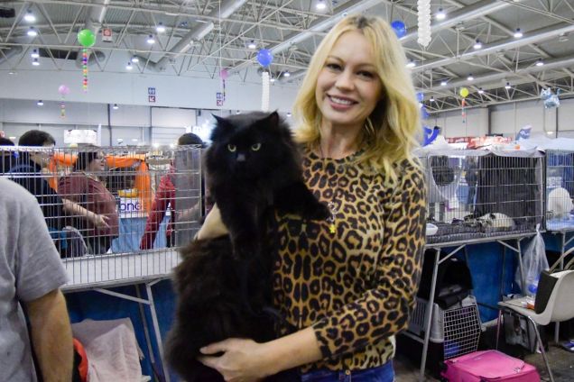 Omar e Anna Falchi al Supercat Show